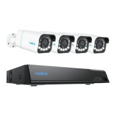 画像1: Reolink（レオリンク） NVR セキュリティシステム 8チャンネル 4カメラ, ５倍ズーム Reolink NVR Security System 4 Camera 5x Optical Zoom (1)