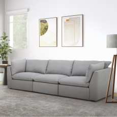 画像1: Gilman Creek Furniture 布製 電動モジュラーソファ3ピース Gilman Creek Furniture 3-piece FABRIC POWER MODULAR (1)