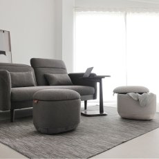画像2: 収納付きスツール オットマン Stool Ottoman with Storage (2)