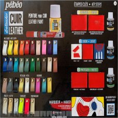 画像2: セタカラーレザー（革用）110ml Pebeo Setacolor Leather 110ml (2)