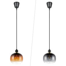 画像1: EGLO ペンダントライトOILLELA（オイレラ）ブラウン205567J／グレイ205568J EGLO Pendant Light OILLELA Brown205567J／Grey205568J (1)