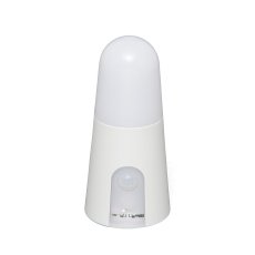 画像2: アイリスオーヤマ 乾電池式 ＬＥＤセンサーライト スタンドタイプ 昼白色／電球色 IRIS OHYAMA LED Sencor Light Battery Operated Stand Type Neutral/Incandescent (2)