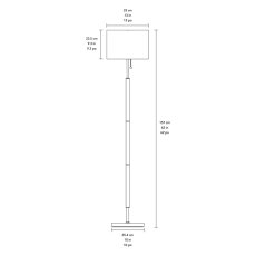 画像5: ADESSO 北欧風フロアランプ ADESSO Floor lamp (5)