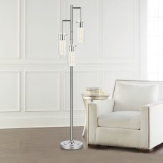 画像1: BRIDGEPORT DESIGNS シリンダーフロアランプ BRIDGEPORT DESIGNS 3-LIGHT CYLINDER LAMP (1)