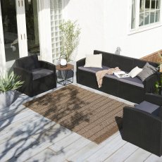 画像1: スミノエ バルコニーラグ ブレイド 140 x 200cm Suminoe Balcony Rug BRAID 140 x 200cm (1)