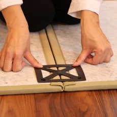 画像3: 国産い草100％ ユニット畳 あぐら 置き畳 9枚セット Igusa Unit Tatami Agura 9 Pieces Set (3)