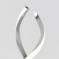 画像2: ARTIKA スワールテーブルランプ クローム SWIRL TABLE LAMP (CHROME) (2)