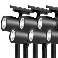 画像4: タカショー ハイパワーLED ソーラーアップライト20 LGS-130 ６個セット TAKASHO High Power LED Solar Up-light 20 LGS-130 6 pieces Buble (4)