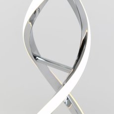 画像3: ARTIKA スワールテーブルランプ クローム SWIRL TABLE LAMP (CHROME) (3)