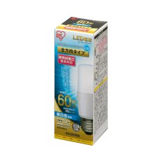 画像5: アイリスオーヤマ LED電球 T型 E26 60型相当 IRIS OHYAMA LED Bulb Type T E26 60W (5)