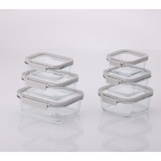 画像2: ネオフラム ガラス保存容器 12点 Neoflam Glass Food Storage 12PC (2)