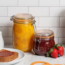画像5: ル・パルフェ スーパージャー ガラス食品保存容器 4点セット Le Parfait Super Jar Glass Food Storage 4 Piece Set (5)