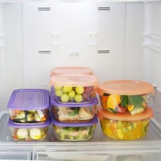 画像2: ハリオ ガラス保存容器 8点セット Hario Heat-Endurance Glass Storage 8PC (2)