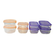 画像1: ハリオ ガラス保存容器 8点セット Hario Heat-Endurance Glass Storage 8PC (1)