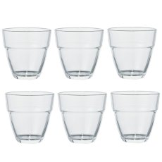 画像1: Hario スタッキンググラス6個セット Hario Stacking Glass 6 piece set (1)