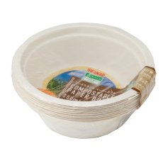 画像2: サンナップ コンポスタブル ボウル 350ml 10個 x 10セット SUNNAP Compostable Bowl 350ml 10 Pieces x 10 Set (2)