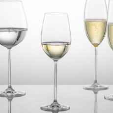 画像3: ツヴィーゼル ディーヴァ 白ワイングラス 302ml 2個セット Zwiesel DIVA White Wine Glass 302ml 2Pc Set (3)