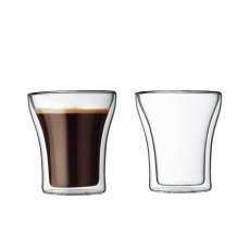 画像1: ボダム ダブルウォールグラス アッサム 0.2L 2個セット Bodum Double Wall Glass Assam 0.2L x 2 (1)