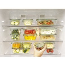 画像3: イワキ パック&レンジ 200ml 耐熱ガラス保存容器 iwaki Pack&Range 200ml Glass Storage (3)