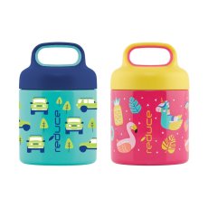 画像1: リデュース 真空断熱ステンレス フードジャー 295ml 2個セット Reduce Handled Stainless Food Jar 10oz 2 Pack (1)