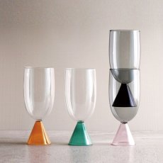 画像2: Carahan ツートングラス 4個セット Carahan Two-Tone Glass 4 piece set (2)