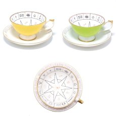 画像2: エインズレイ フォーチュン テリング ティーカップ ＆ ソーサー ネルロス Aynsley Fortune Telling Tea Cup & Saucer Nelros (2)