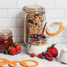画像4: ル・パルフェ スーパージャー ガラス食品保存容器 4点セット Le Parfait Super Jar Glass Food Storage 4 Piece Set (4)