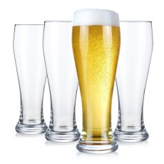 画像1: キングクリスタル ビールグラス 4個セット King Crystal Beer Glass 4pc (1)