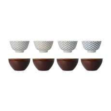 画像2: 美濃焼 茶碗 汁碗 8個 Minoware Rice and Soup Bowl 8PC (2)