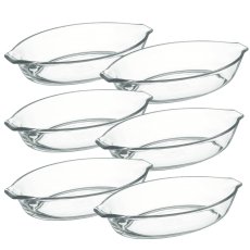 画像1: イワキ グラタン皿 6枚セット iwaki Heat-Endurance Gratin Dish 6pc set (1)