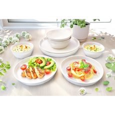 画像2: maebata 白いプレート ＆ボウル 8点 White Plate & Bowl 8PC (2)