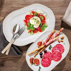 画像3: オーバル サービング プラッター 大・中 2枚セット Oval Serving Platter 2 Set Large&Medium (3)