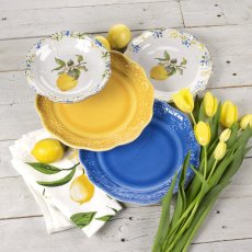 画像4: メラミン ディナーウェア レモン 12点セット Melamine Dinnerware Lemon 12 Piece Set (4)