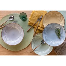 画像1: オーバー＆バック ベラ パスタボウル 4枚 Over & Back Bella Pasta Bowls 4PC (1)