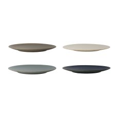 画像2: 美濃焼 フラットプレート ４枚 MINOYAKI Flat Plate 4PK (2)