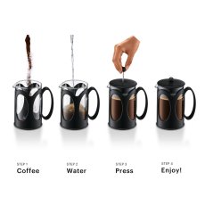 画像2: ボダム フレンチプレスコーヒーメーカー 500ml Bodum French Press Coffee Maker 500ml (2)