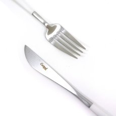 画像3: クチポール ゴア 24本セット シルバー x ホワイト Cutipol GOA 24pc Set Silver x White (3)