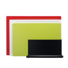 画像1: ボダム ビストロ セット カッティングボード ホルダー付き BODUM Bistro Set Cutting boards with holder (1)