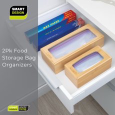 画像1: フードストレージバック オーガナイザー 2個セット Food Storage Bag Organizer 2 pk (1)