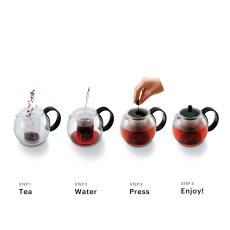 画像2: ボダム ティープレス アッサム 1.0L Bodum Tea Press Assam 1.0L (2)