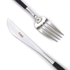画像3: クチポール ゴア 24本セット シルバー x ブラック Cutipol GOA 24pc Set Silver x Black (3)