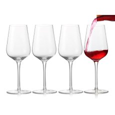 画像1: キングクリスタル ワイングラス 4脚 セット King Crystal Wine Glass 4 Pack (1)