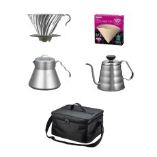 画像1: HARIO V60 アウトドアコーヒー ベーシックセット HARIO V60 Outdoor Coffee Basic Set (1)