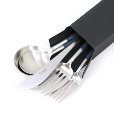 画像2: クチポール ゴア 5本セット シルバー x ブルー Cutipol GOA 5pc Set Silver x Blue (2)