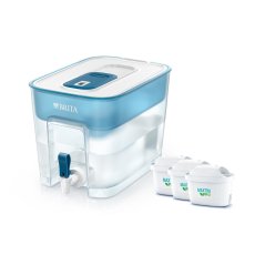 画像1: ブリタ ポット型浄水器 フロー カートリッジ3個付き Brita Flow Pitcher with 3 Filter Cartridges (1)