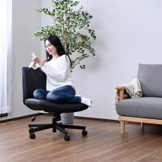 画像5: YAMAZEN ソファチェア あぐらがかける椅子 YAMAZEN Solo Sofa Chair (5)