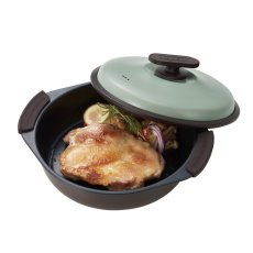 画像2: トフィー 電子レンジ用 グリル鍋 Toffy Microwave Grill Pot (2)
