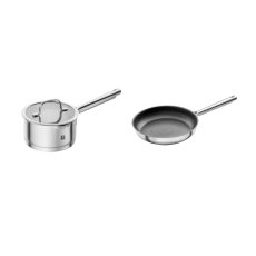 画像1: ツヴィリング トゥルーフローソースパン 蓋つき ＆ フライパン Zwilling Trueflow Saucepan With Lid & Frypan (1)