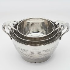 画像2: ステンレスコランダー 3PC Stainelss Steel Colander 3pc (2)