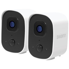 画像1: Swann（スワン）2K Wi-Fi バッテリー駆動 セキュリティカメラ 2個セット 16GB SDカード付属 Swann 2K Wi-Fi Battery Powred Security Camera 2pk +16GB Sd Card (1)